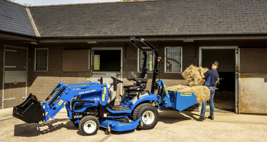 New Holland France extends its product range to green spaces